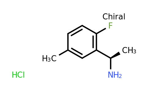 CAS 1217465-66-1 | (R)-1-(2-Fluoro-5-methylphenyl)ethanamine hydrochloride