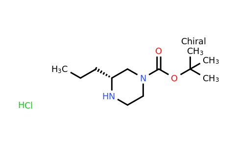 CAS 1217468-71-7 | (R)-tert-Butyl 3-propylpiperazine-1-carboxylate hydrochloride