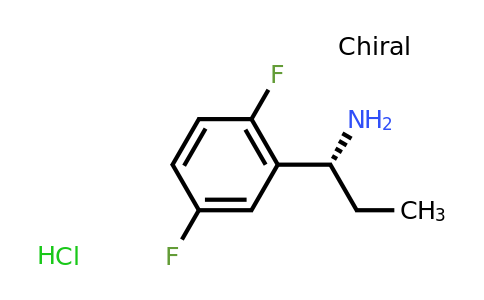 CAS 1217468-99-9 | (R)-1-(2,5-Difluorophenyl)propan-1-amine hydrochloride