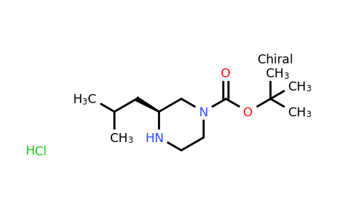 CAS 1217471-24-3 | (S)-tert-Butyl 3-isobutylpiperazine-1-carboxylate hydrochloride