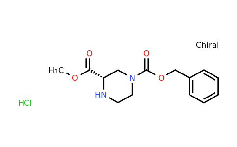 CAS 1217471-97-0 | (S)-1-Benzyl 3-methyl piperazine-1,3-dicarboxylate hydrochloride