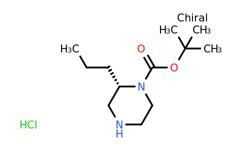 CAS 1217478-55-1 | (S)-tert-Butyl 2-propylpiperazine-1-carboxylate hydrochloride