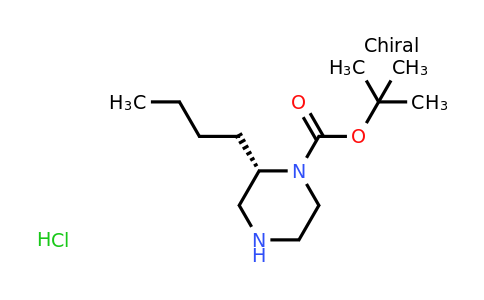 CAS 1217482-46-6 | (S)-tert-Butyl 2-butylpiperazine-1-carboxylate hydrochloride