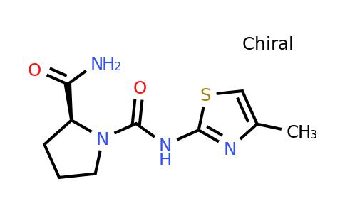 CAS 1217486-98-0 | (S)-N1-(4-Methylthiazol-2-yl)pyrrolidine-1,2-dicarboxamide