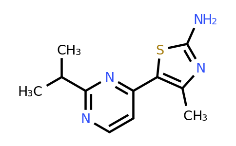 CAS 1217487-05-2 | 5-(2-isopropylpyrimidin-4-yl)-4-methylthiazol-2-amine