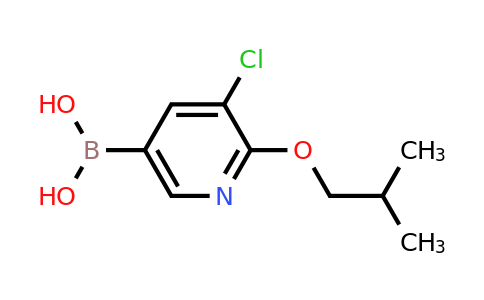 CAS 1217500-89-4 | 3-Chloro-2-isobutoxypyridine-5-boronic acid