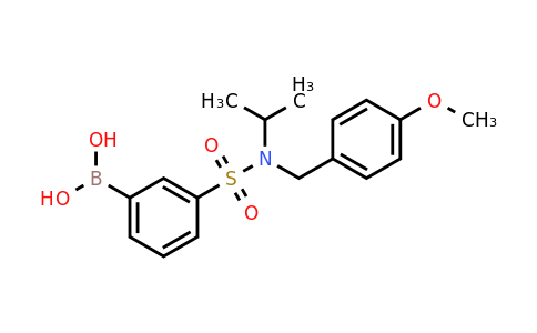 CAS 1217501-23-9 | (3-(N-Isopropyl-N-(4-methoxybenzyl)sulfamoyl)phenyl)boronic acid