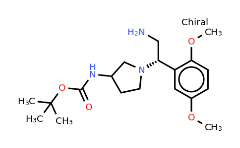 CAS 1217541-47-3 | (S)-3-N-BOC-Amino-1-[2-amino-1-(2,5-dimethoxy-phenyl)-ethyl]-pyrrolidine