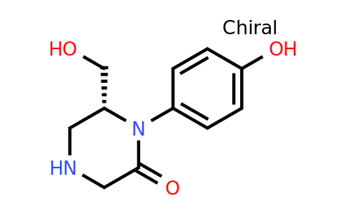 (R)-6-Hydroxymethyl-1-(4-hydroxy-phenyl)-piperazin-2-one