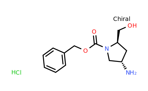CAS 1217609-33-0 | rel-(2R,4S)-1-Cbz-2-Hydroxymethyl-4-aminopyrrolidine hydrochloride