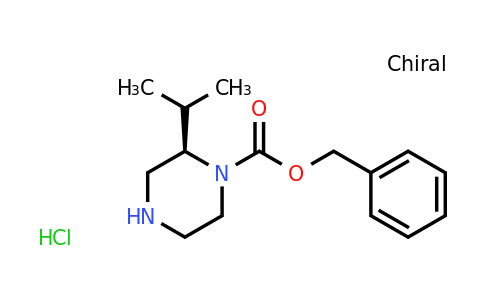 CAS 1217618-41-1 | (R)-Benzyl 2-isopropylpiperazine-1-carboxylate hydrochloride