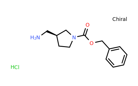 CAS 1217619-19-6 | (S)-Benzyl 3-(aminomethyl)pyrrolidine-1-carboxylate hydrochloride