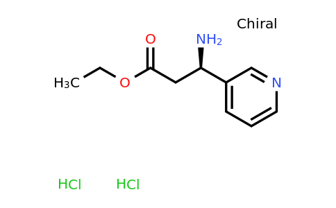 CAS 1217631-87-2 | (R)-Ethyl 3-amino-3-(pyridin-3-yl)propanoate dihydrochloride