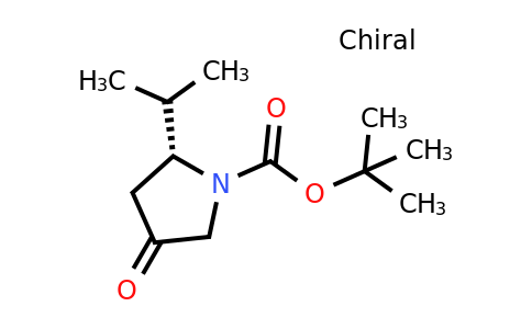 CAS 1217633-41-4 | (R)-tert-Butyl 2-isopropyl-4-oxopyrrolidine-1-carboxylate