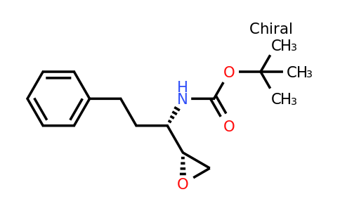 CAS 1217636-74-2 | tert-Butyl ((S)-1-((R)-oxiran-2-yl)-3-phenylpropyl)carbamate