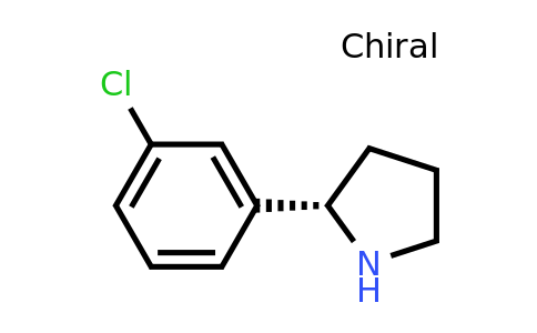 CAS 1217643-09-8 | (S)-2-(3-Chloro-phenyl)-pyrrolidine