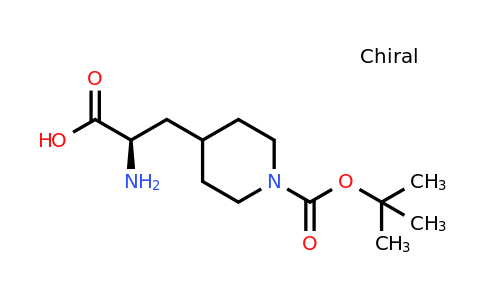 (2R)-2-amino-3-{1-[(tert-butoxy)carbonyl]piperidin-4-yl}propanoic acid