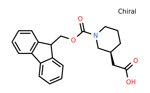 CAS 1217646-18-8 | (S)-2-(1-(((9H-Fluoren-9-yl)methoxy)carbonyl)piperidin-3-yl)acetic acid
