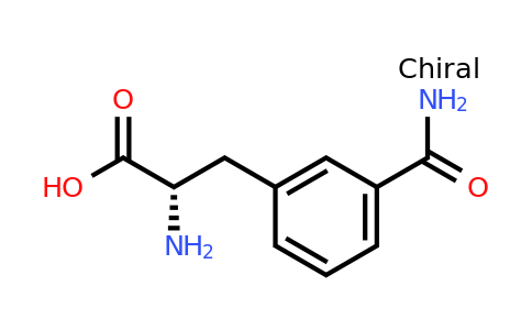 CAS 1217651-22-3 | (S)-2-Amino-3-(3-carbamoylphenyl)propanoic acid