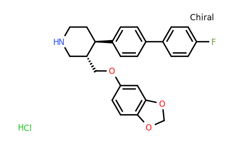 CAS 1217655-87-2 | Trans-3-(benzo[1,3]dioxol-5-yloxymethyl)-4-(4'-fluoro-biphenyl-4-YL)-piperidine hydrochloride