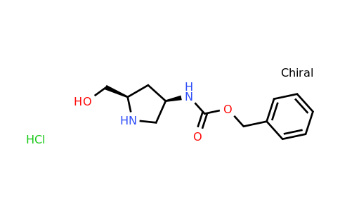 CAS 1217692-66-4 | Benzyl ((3R,5R)-rel-5-(hydroxymethyl)pyrrolidin-3-yl)carbamate hydrochloride