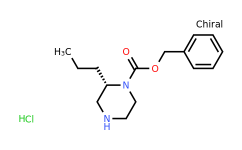 CAS 1217693-52-1 | (S)-Benzyl 2-propylpiperazine-1-carboxylate hydrochloride