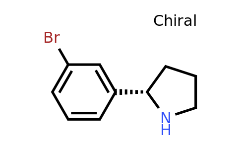 CAS 1217694-15-9 | (S)-2-(3-Bromophenyl)pyrrolidine