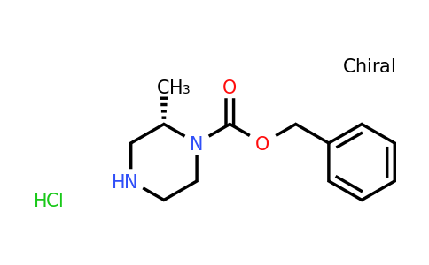 (S)-Benzyl 2-methylpiperazine-1-carboxylate hydrochloride