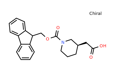 CAS 1217739-96-2 | (R)-(1-Fmoc-piperidin-3-yl)acetic acid