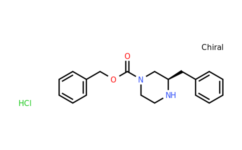 CAS 1217753-37-1 | (R)-3-Benzyl-piperazine-1-carboxylic acid benzyl ester hydrochloride