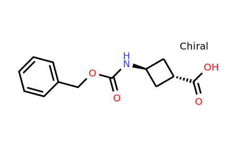 CAS 1217802-45-3 | trans-3-(cbz-amino)cyclobutanecarboxylic acid