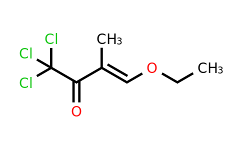 CAS 121781-57-5 | (3E)-1,1,1-Trichloro-4-ethoxy-3-methylbut-3-en-2-one
