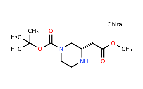 CAS 1217810-25-7 | (S)-4-N-BOC-Piperazine-2-acetic acid methyl ester