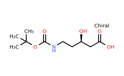 CAS 1217830-91-5 | (R)-5-((tert-butoxycarbonyl)amino)-3-hydroxypentanoic acid