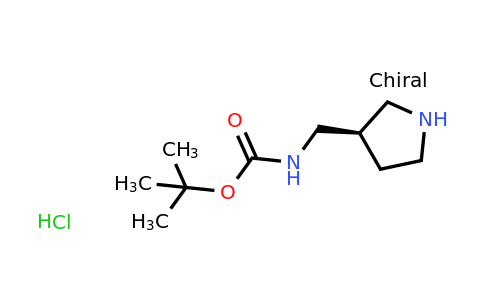 CAS 1217858-20-2 | tert-butyl N-[(3R)-pyrrolidin-3-ylmethyl]carbamate hydrochloride