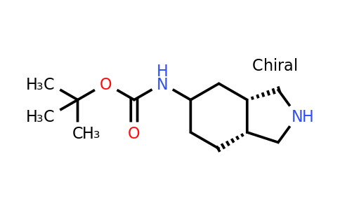 CAS 1217992-42-1 | tert-butyl N-[cis-2,3,3a,4,5,6,7,7a-octahydro-1H-isoindol-5-yl]carbamate