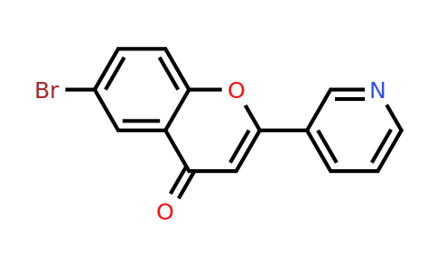 CAS 1218-81-1 | 6-Bromo-2-(pyridin-3-YL)-4H-chromen-4-one