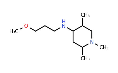 CAS 1218141-61-7 | N-(3-methoxypropyl)-1,2,5-trimethylpiperidin-4-amine