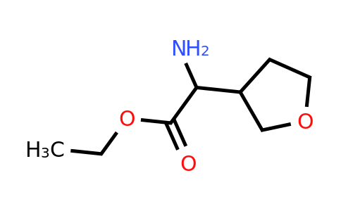 CAS 1218144-17-2 | ethyl 2-amino-2-(oxolan-3-yl)acetate