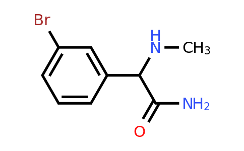 CAS 1218221-61-4 | 2-(3-bromophenyl)-2-(methylamino)acetamide
