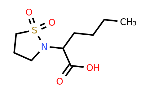 CAS 1218238-57-3 | 2-(1,1-dioxo-1lambda6,2-thiazolidin-2-yl)hexanoic acid