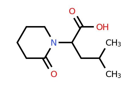 CAS 1218277-57-6 | 4-methyl-2-(2-oxopiperidin-1-yl)pentanoic acid