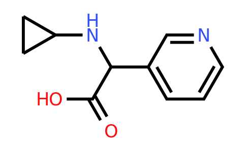 CAS 1218388-85-2 | 2-(cyclopropylamino)-2-(pyridin-3-yl)acetic acid