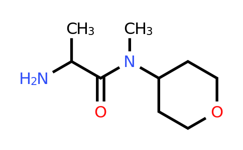 CAS 1218431-58-3 | 2-amino-N-methyl-N-(oxan-4-yl)propanamide