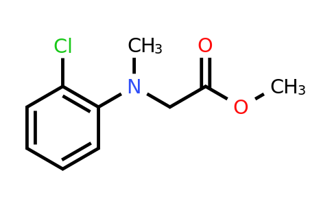 CAS 1218527-94-6 | Methyl 2-((2-chlorophenyl)(methyl)amino)acetate