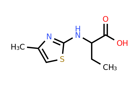 CAS 1218535-97-7 | 2-[(4-methyl-1,3-thiazol-2-yl)amino]butanoic acid