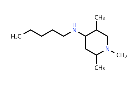 CAS 1218562-42-5 | 1,2,5-trimethyl-N-pentylpiperidin-4-amine