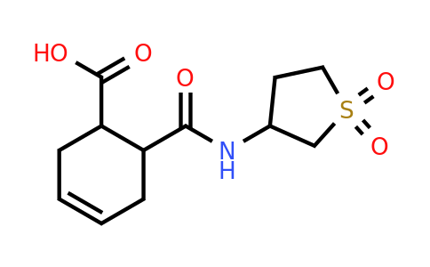 CAS 1218687-78-5 | 6-[(1,1-Dioxo-1lambda6-thiolan-3-yl)carbamoyl]cyclohex-3-ene-1-carboxylic acid