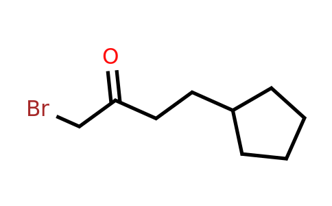CAS 1218765-00-4 | 1-bromo-4-cyclopentylbutan-2-one