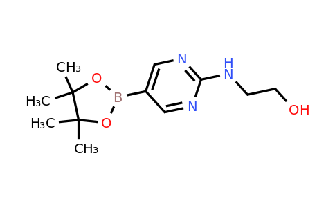 CAS 1218789-34-4 | 2-((5-(4,4,5,5-Tetramethyl-1,3,2-dioxaborolan-2-yl)pyrimidin-2-yl)amino)ethanol